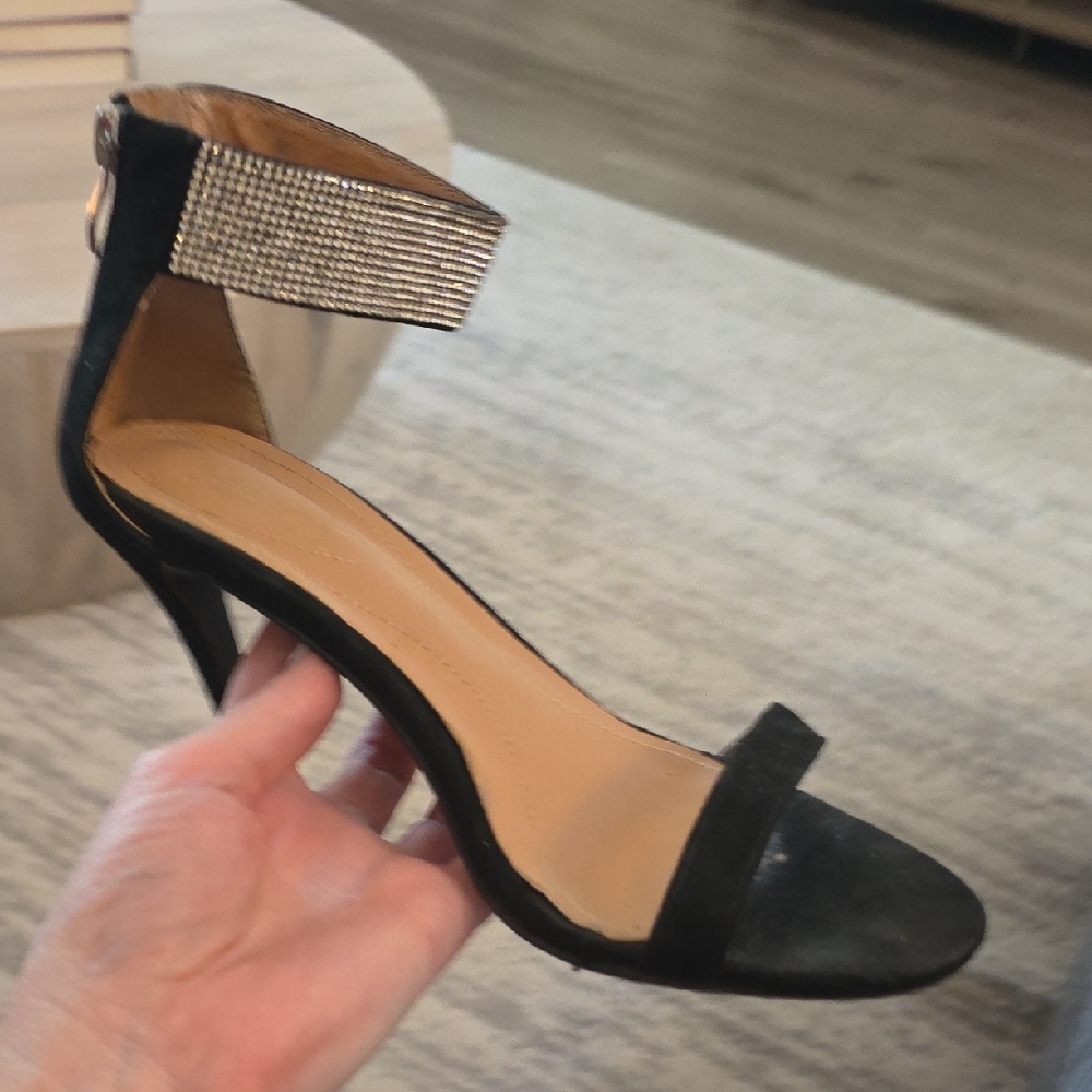 Catherine Malandrino Elegant Black Women's Heels 7.5